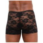 Cueca Box em Renda (CP6071) - Preta