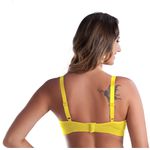 *Soutien Duanip Com Bojo e Alça Dupla (DU796) - Amarelo