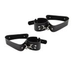 Algema Bracelete Punhos e Coxas (DX11157) - Preta