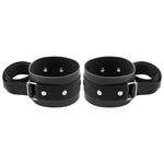 *Tornozeleira Com Tiras 80cm Dominatrixxx (DX505) - Preto