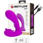 Vibrador Com Estimulador Nadal VP (ES074) - Magenta