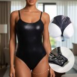 Body Simples Cirrê -(GS110011) - Preto