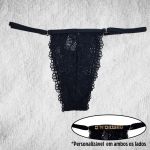 *Calcinha Para Personalização (GS1105) - Preto