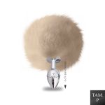 Plug Metálico PomPom Claro Hard (HA115-ST605) - Cromado