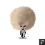 Plug Metálico PomPom Claro Hard (HA115-ST605) - Preto