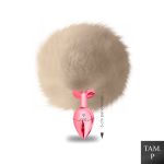 Plug Metálico PomPom Claro Hard (HA115-ST605) - Vermelho