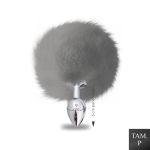 Plug de Metal PomPom Médio Hard (HA115-ST606) - Cromado