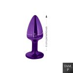 Plug de Metal P Signos Virgem (HA162VI) - Lilás