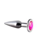 Plug de Metal Slim Com Pedras Variadas (HA172) - Onix