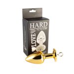 Plug Metálico G ABC Para Personalização - (HA179) - Dourado