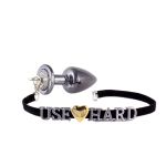 Plug Metálico G ABC Para Personalização - (HA179) - Onix