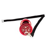 Plug Metálico G ABC Para Personalização - (HA179) - Vermelho