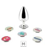 Plug de Metal M Personalittè (HA186) - Cromado