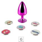 Plug Metálico G Personalittè (HA187) - - Rosa