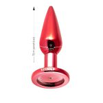 Plug Metálico Slim Personalitté (HA188). - Vermelho