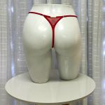 Calcinha Ostentação Íntima Delas (ID1057) - Vermelho