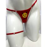 Calcinha Emoji Vermelha Íntima Delas (ID1092V) - Malícia