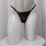 Calcinha Ousadia Preta (ID1098P) - Safada