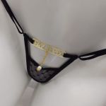 Calcinha Perigosa Preta Íntima Delas (ID1099P) - Faz o Pix 