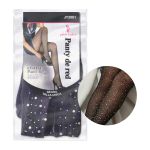 Meia Calça Arrastão Com Strass -(JY2061) - Preta