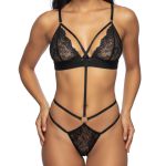 Body em Renda (LS5440) - Preto