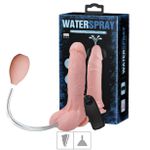 Prótese 16X13cm Com Vibro Ejaculadora Waterspray VP (PE054-16525) - Bege