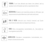 Prótese 16x12cm Com Vibro Rotativa e Sobe e Desce VP (PE288) - Bege