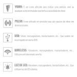 Plug de Silicone Com Vibro e Led - (PL190) - Preto