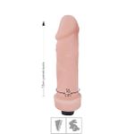 Prótese 18x16cm Em Cyber Com Vibro (SF102) - Bege
