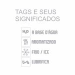 **Lubrificante Uau 60ml (ST311) - Black Ice