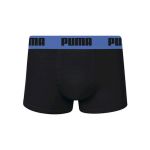 *Cueca Sunga Cotton Puma (ST437) - Preto c/ Azul
