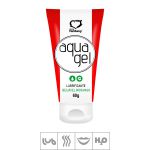 *Lubrificante Beijável Aqua Gel 60g (ST585) - Morango