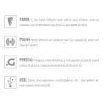*Estimulador Com Sucção Recarregável Nicola VP (SU007-ST412) - Magenta