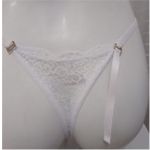Calcinha Para Personalização Com Tira Removível - (TR001) - Branco