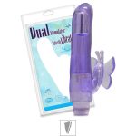 *Vibrador Com Estimulador Butterfly VP (VB010) - Roxo