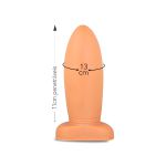 *Plug Anal Missil 11cm Dominatrixxx (DX104) - Bege