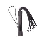 *Chicote Verniz 20cm Dominatrixxx (DX915-ST693) - Preto