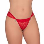 *Calcinha Tassia Bij (CF613). - Vermelho