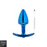 Plug Metálico P Anatômico (HA138). - Azul