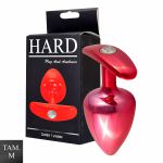 Plug Metálico M Anatômicoa (HA140). - Vermelho