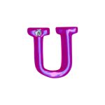 Letras Para Personalização Rosa (HA180R) - U
