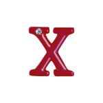 Letras Para Personalização Vermelha (HA180V). - X