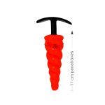 Plug de Plástico Secret Bag (HA195) - Laranja Neon