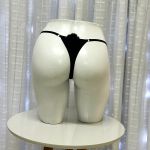 Calcinha Coelhinha Preta Íntima Delas (ID1089P) - Utilize Mais Vezes