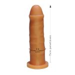 Prótese 15x13cm Simples Mydick (PA011) - Bege