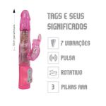 Vibrador Rotativo Vibrators VP (RT011-ST382) - Rosa