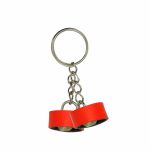 Chaveiro Divertido Algema Brasil Fetiche (ST536) - Vermelho