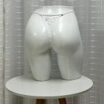 Calcinha Para Personalização Com Tira Removível (TO031) - Branco