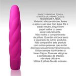 *Vibrador Sweet Vibrator Com Relevo SI (5347-ST229) - Rosa