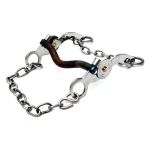 Freio Machadinho Inox com Bocal de Ferro